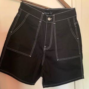 BRAND NEW! NastyGal Stitch Cargo Shorts